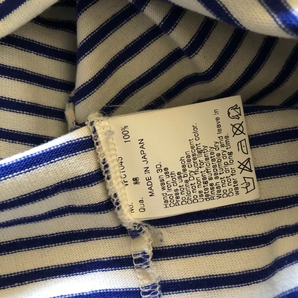 Vanquish X Fragment Design Stripe Tee Shirt - image 5